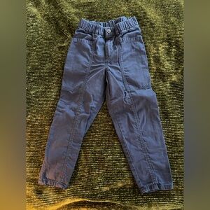 H&M Navy Blue Elastic Waist Pants